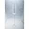 CC Home Furnishings Cylindrical Handblown Glass Pillar Candle Holder - 24" - Clear